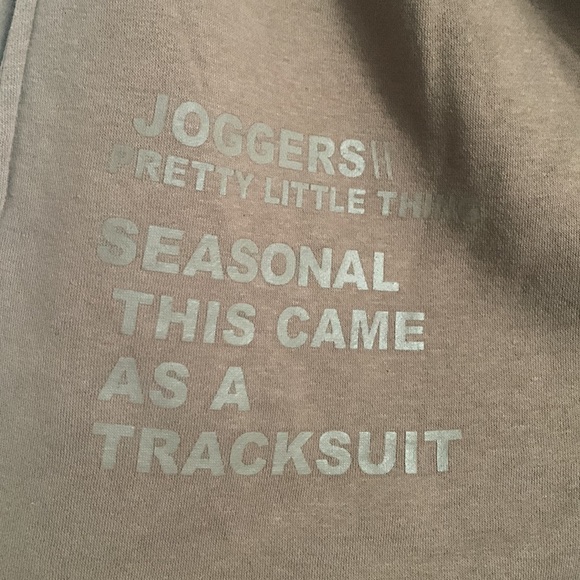 L | Brown PTL Renew Joggers - Picture 3 of 4